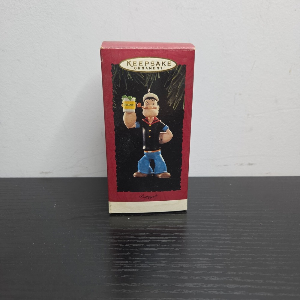 Hallmark Keepsake Ornament Popeye the Sailor Man 1994 Vintage Handcrafted Box